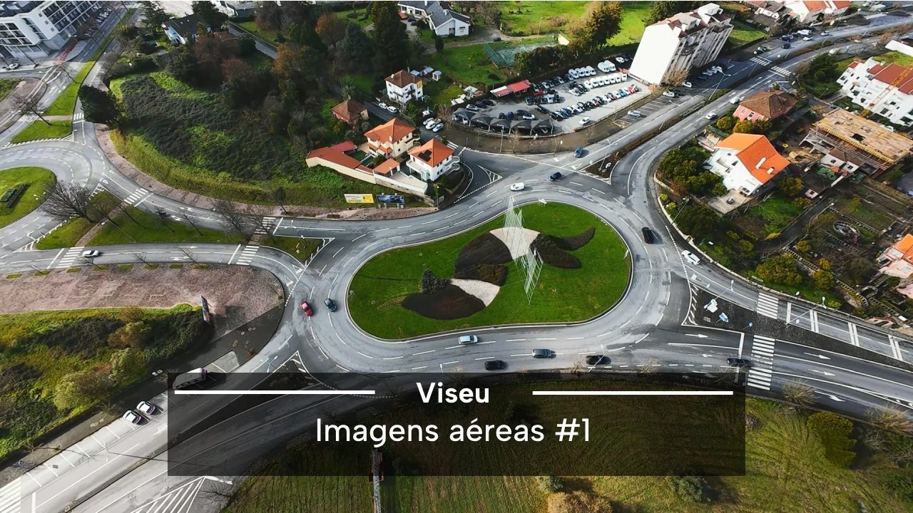 Descubra Viseu vista do ar: imagens a&eacute;reas #1 [drone 4K]