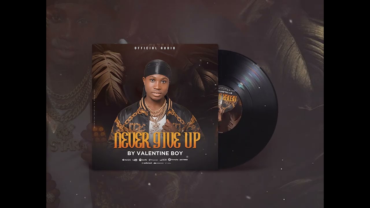Valentinboy - Never give up (officiel audio) 