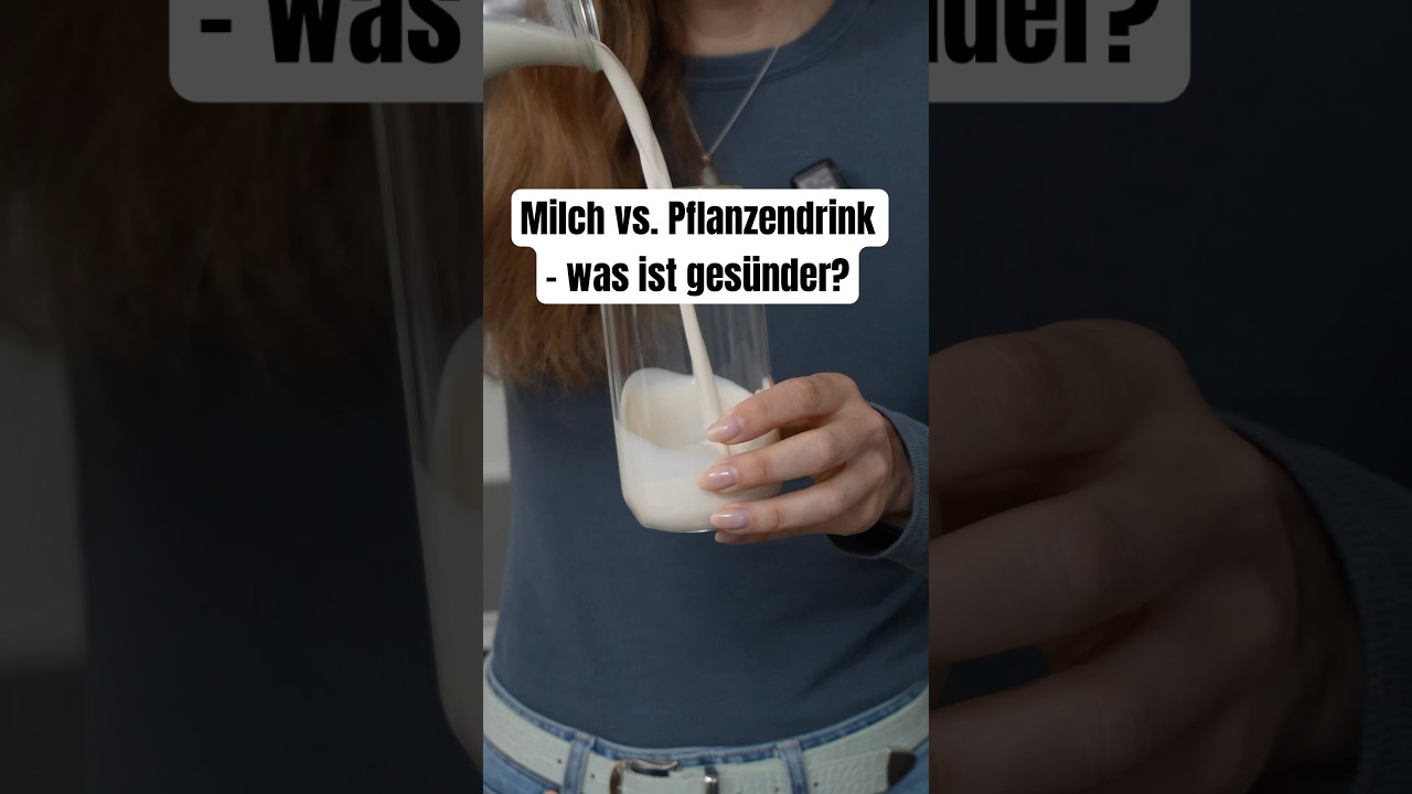 Milch oder Milchalternativen - was ist besser? Vergleich Milch und Pflanzendrinks #NutritionTuesday