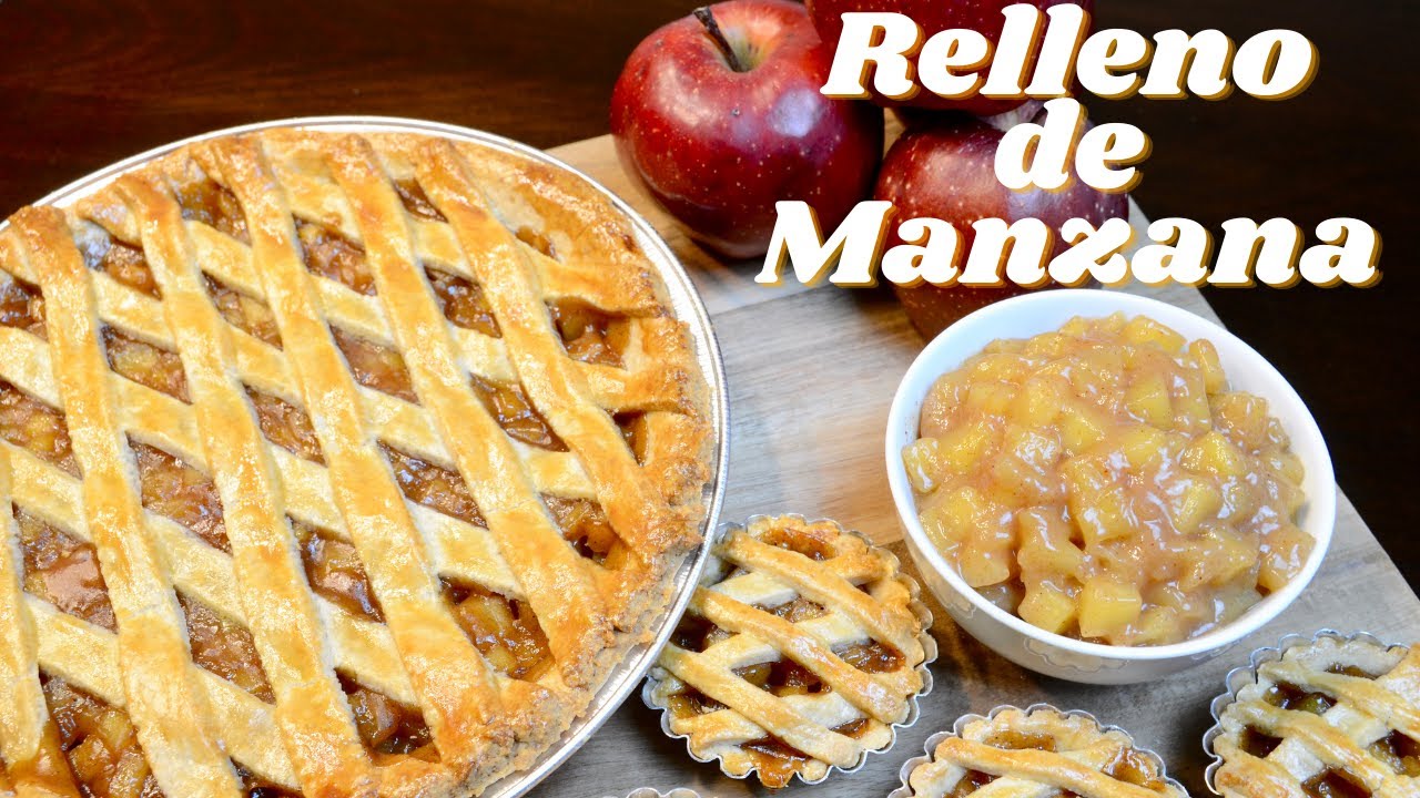 ¡Cómo Hacer un Rico Relleno para Pay de Manzana!