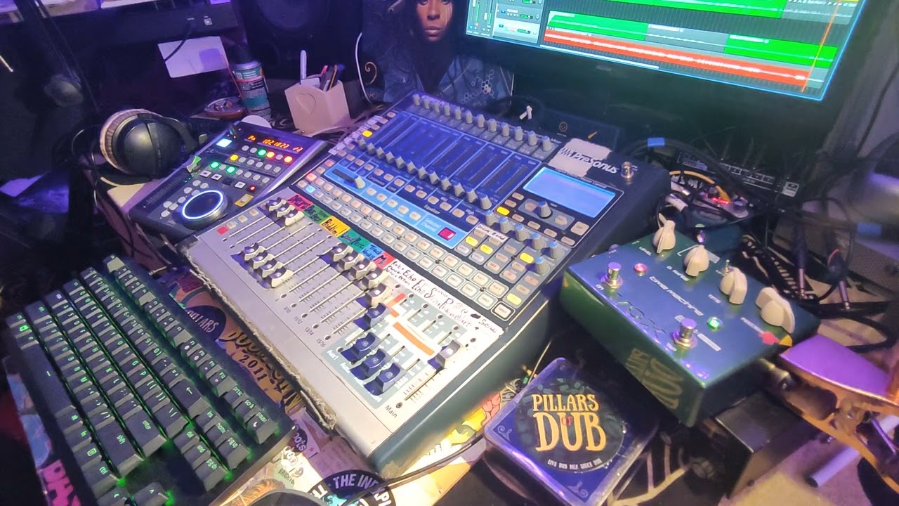 Dub Life Version - Baba Ras & Pillars of Dub (Live Mix Video)