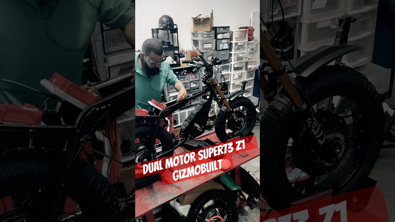 Создание двухмоторной системы: Super73 Z1, две втулки NBpower, два FarDriver, два 72 В. 