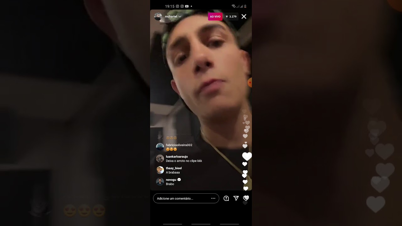 Mc Hariel de resenha no Studio, cozinhando mais um hit (música nova) 🔥
