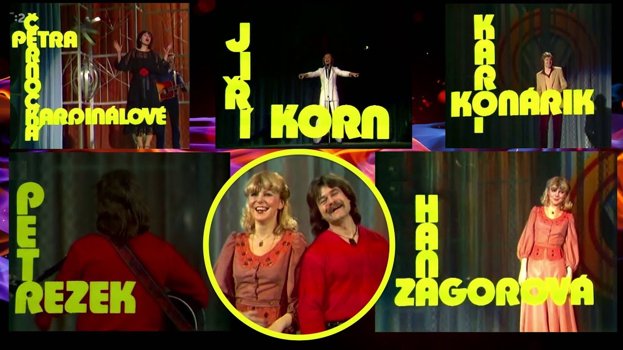 Chvíľa pre pesničku ❖ Zagorová, Rezek, Korn, Černocká, Konárik, sk.Beláka, Bezinky (1980)