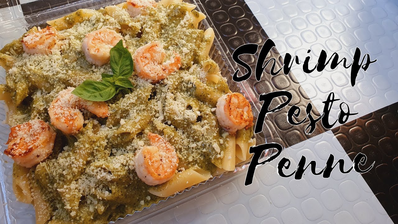 SHRIMP PESTO PENNE