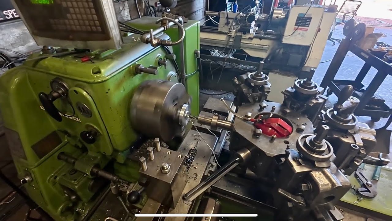 HD Idler Wheel insert on the Turret lathe