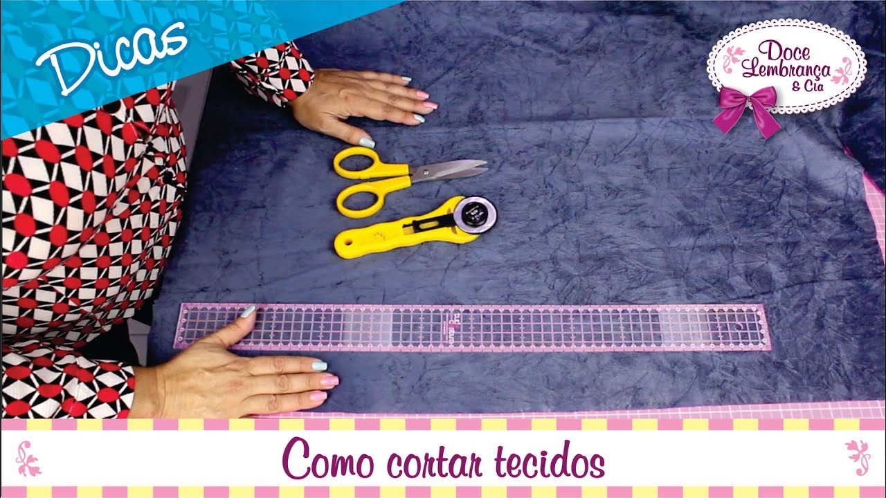 Como Cortar Tecidos de Qualquer Tamanho