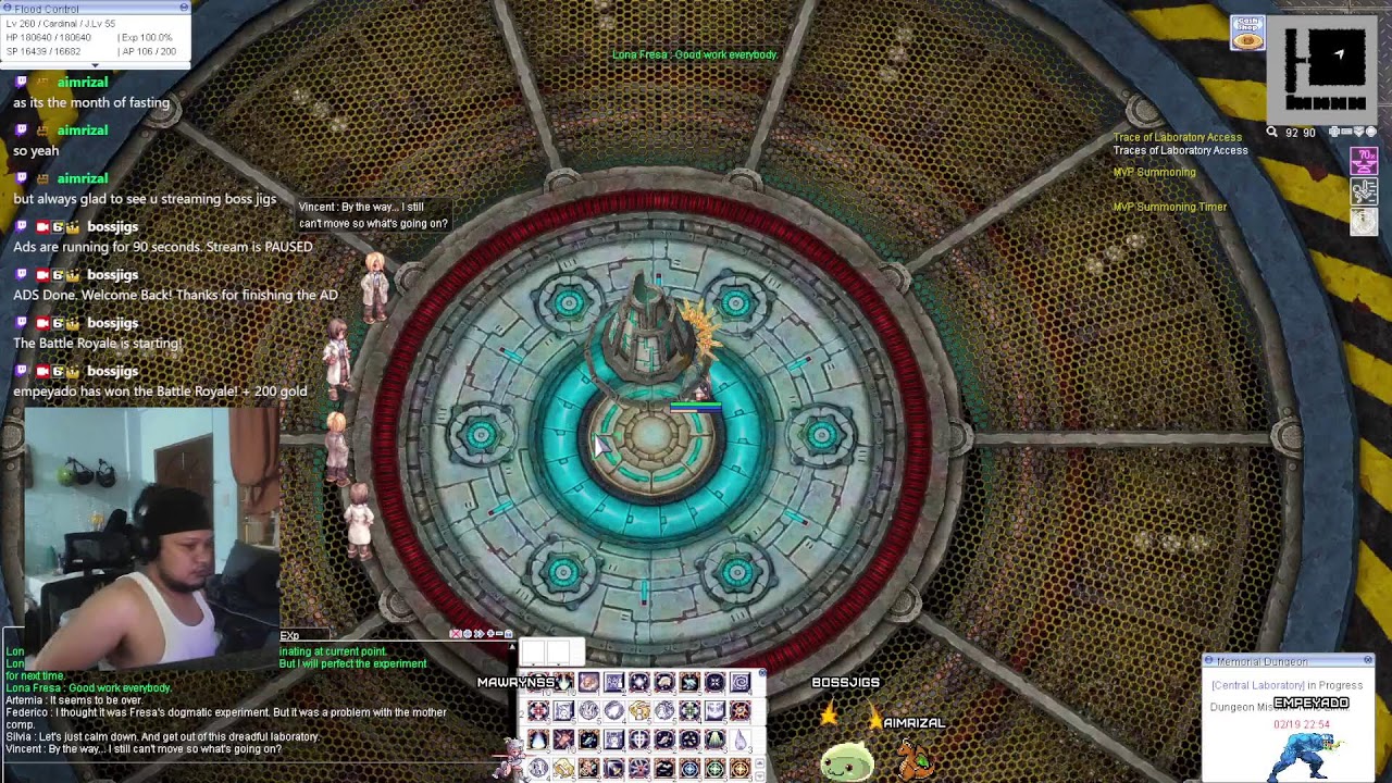 🛑 iRO RAGNAROK 🔥DAY 39 BOSS HUNT 🔥 DAILY 🔥@bossjigs (Ragnarok Online)
