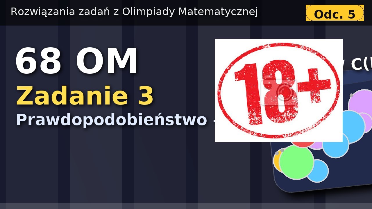 68 OM, Zad 2 |UWAGA Rozwiązanie dla dorosłych | Rozwiązania zadań z Olimpiady Matematycznej | Odc. 6