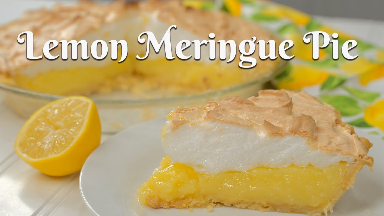 КЛАССИЧЕСКИЙ ЛИМОННЫЙ ПИРОГ С БЕЗЕ: простой и вкусный рецепт