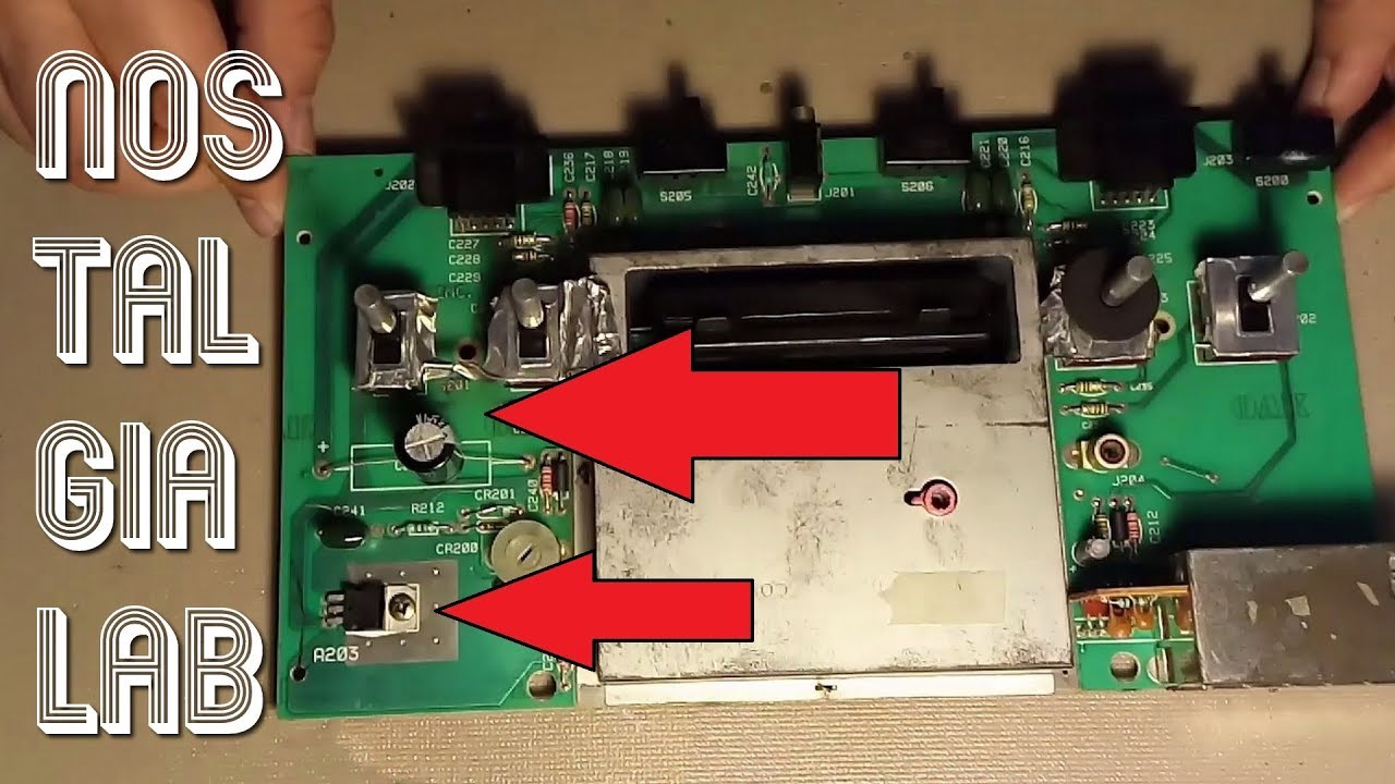 Atari 2600 / No enciende? Tutorial para cambiar estos dos componentes