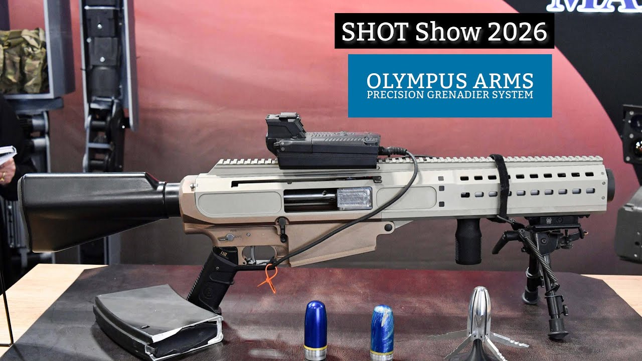 Barrett and MARS 30mm precision grenade rifle system