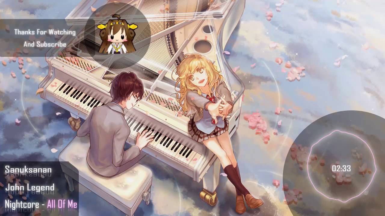 Nightcore - All Of Me