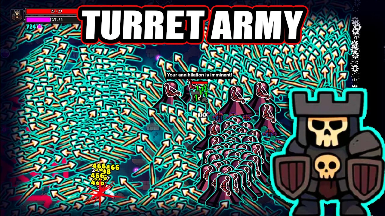 I Broke a Brotato-like with TURRETS | Noobs Are Coming