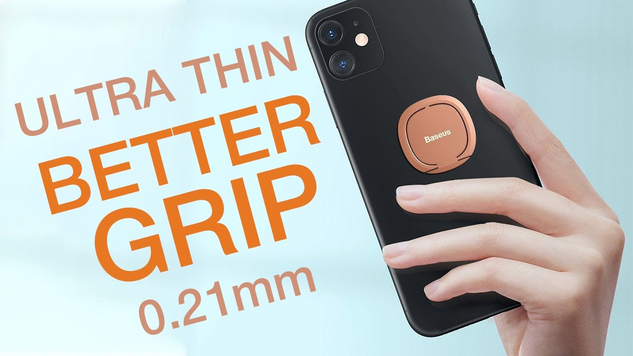 The best ultra thin phone ring holder! 2.1 mm! Baseus Invisible must have accessory for huge phones