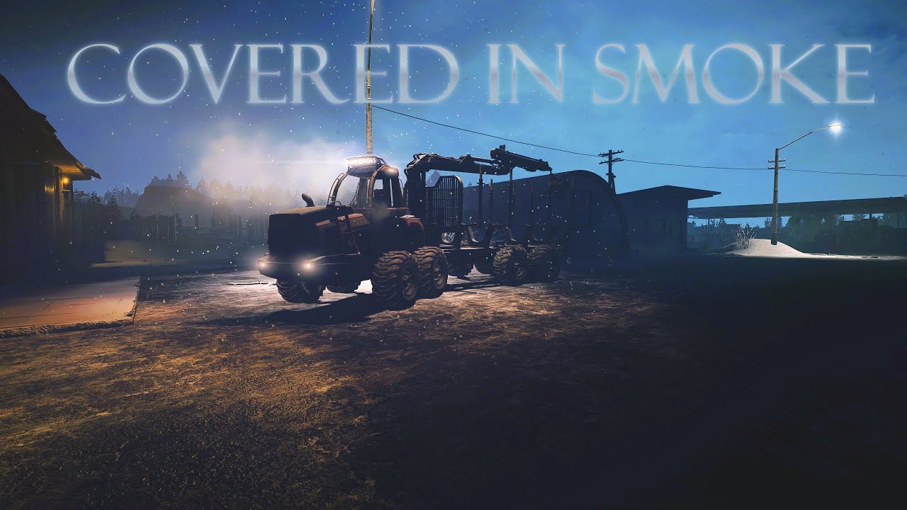 SnowRunner | Covered in Smoke 🚛🔥 | Aramastu Forester in Chernokamensk (Amur)