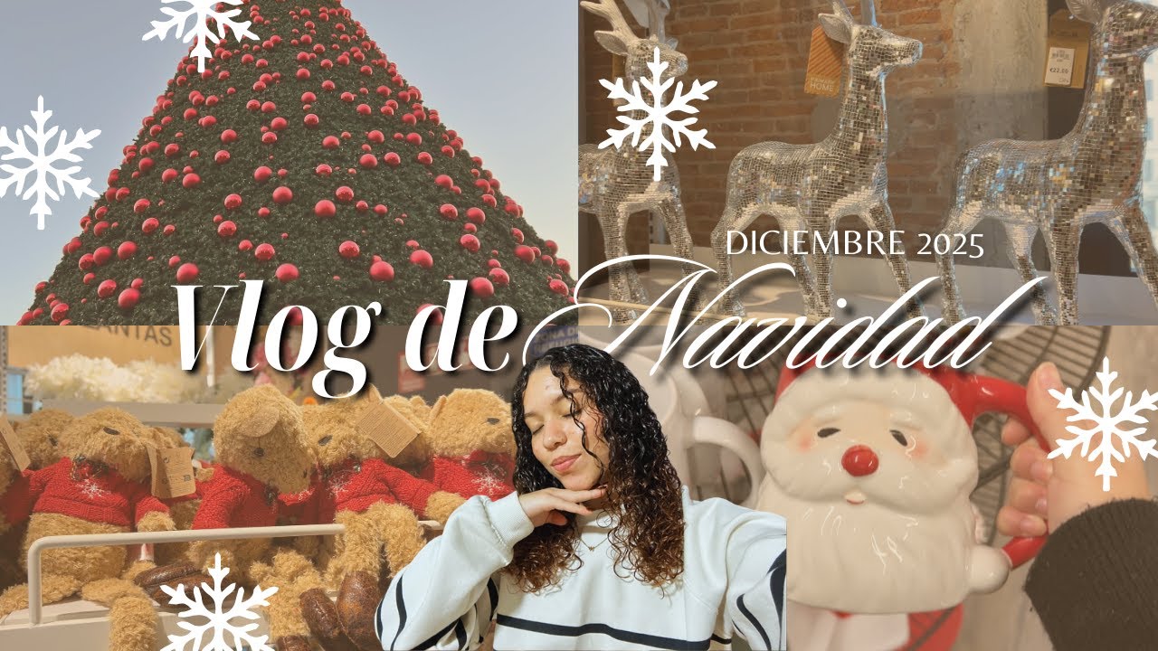 compras navideñas + monté el arbolito SOLA | VLOG 🎄🌟