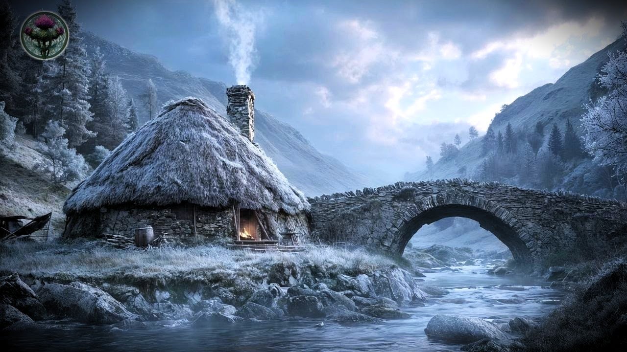 The Frosty Glen | Celtic Medieval Music (4 Hours of Relaxing Ambience)