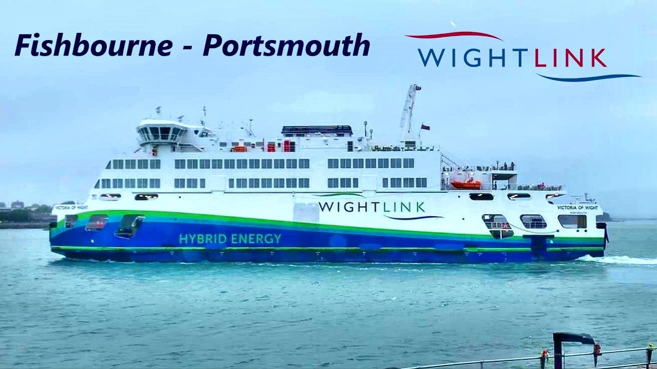 Wightlink - MV Victoria of Wight - Fishbourne to Portsmouth