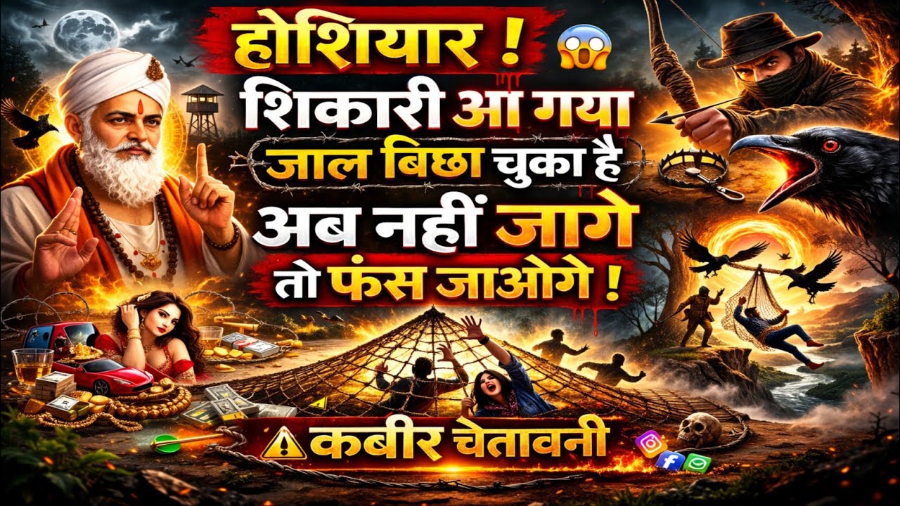 शिकारी आएगा जाल बिछाएगा