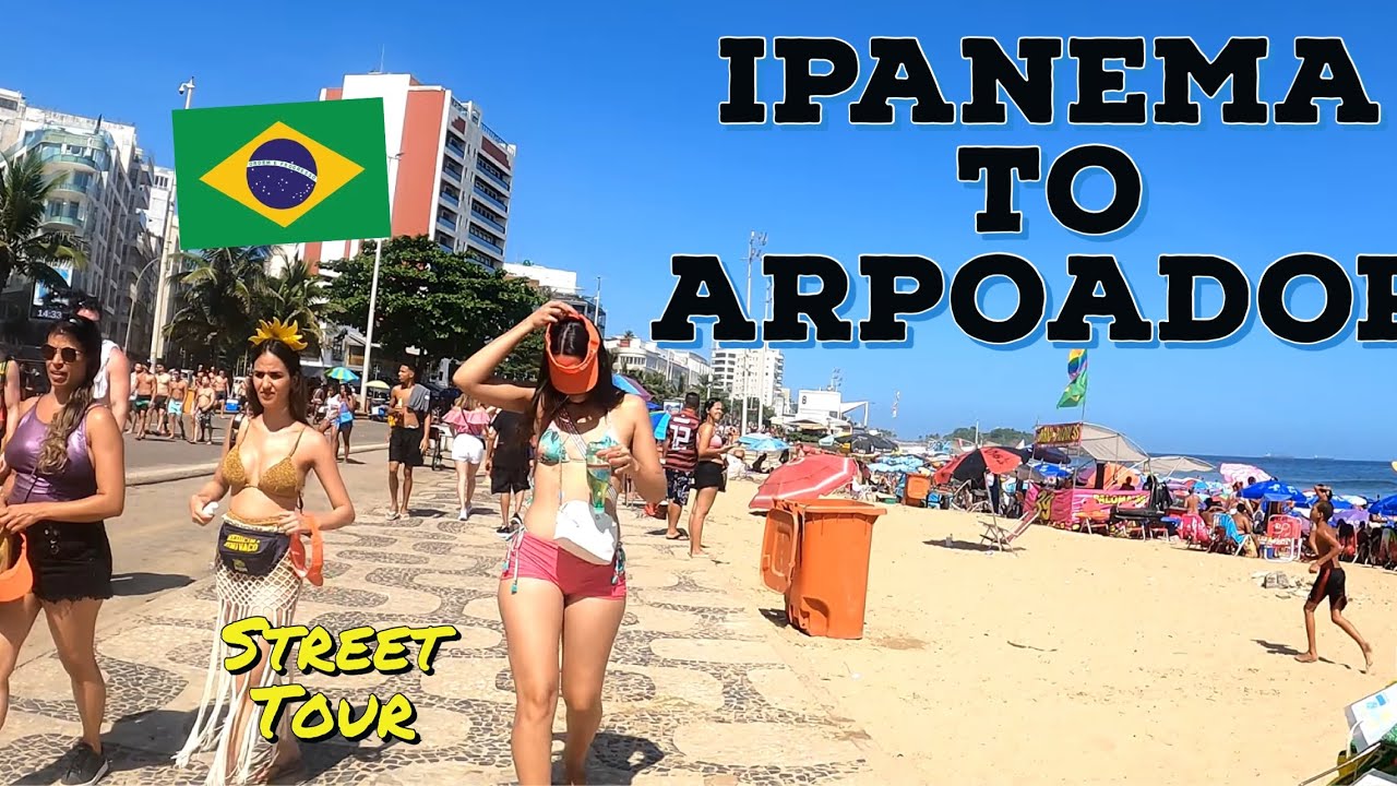 🇧🇷CARNIVAL 2023 | WALKING TOUR | IPANEMA TO ARPOADOR | Rio de Janeiro