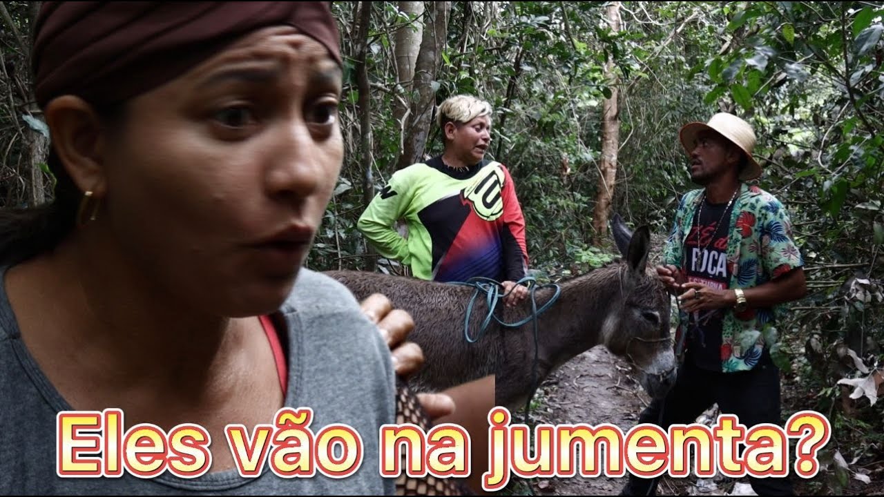 ZÉ DA ROÇA E LÉO BRINGANDO PRA VER QUEM VAI NA JUMENTA PRIMEIRO