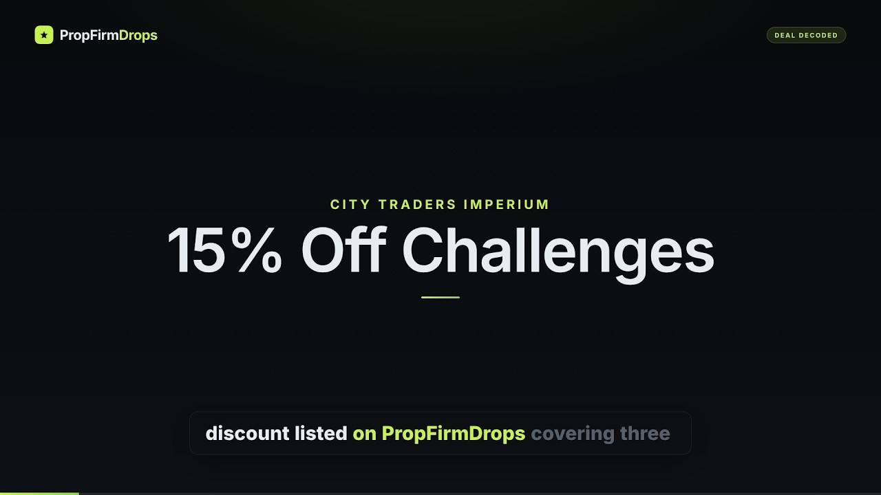 City Traders Imperium Discount &ndash; 15% Off Challenges | PropFirmDrops