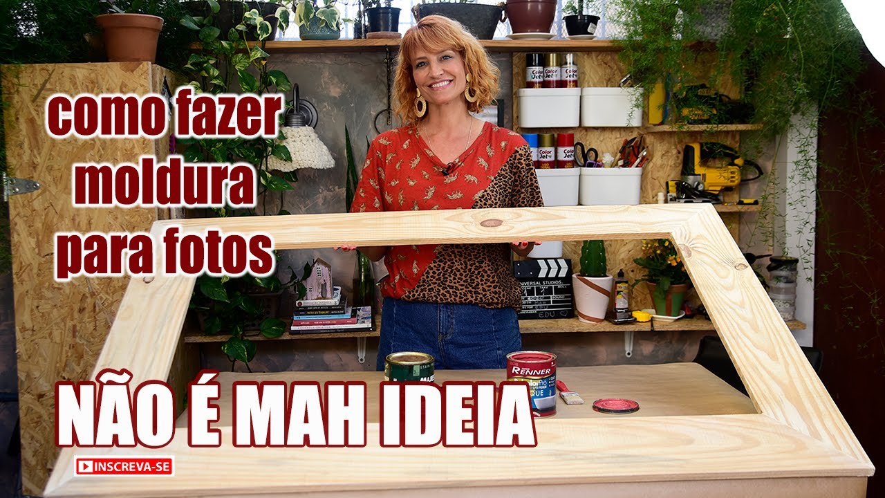 Como Fazer Moldura para quadros