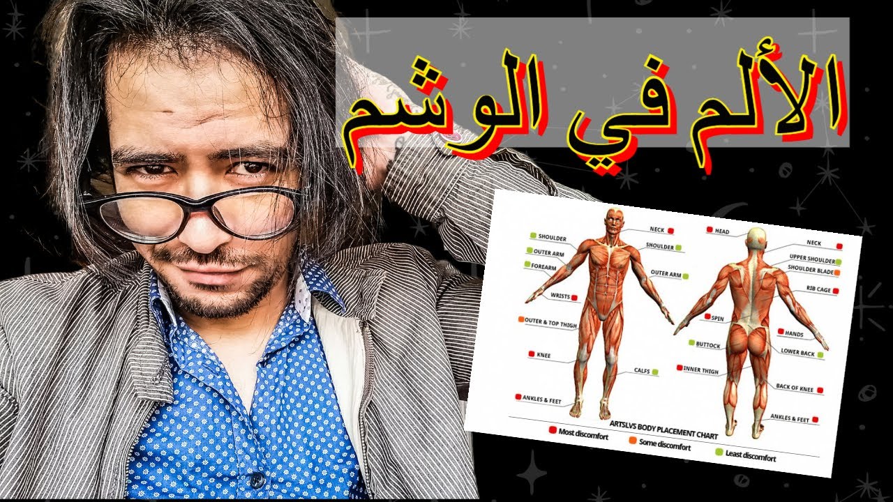 الألم في الوشم