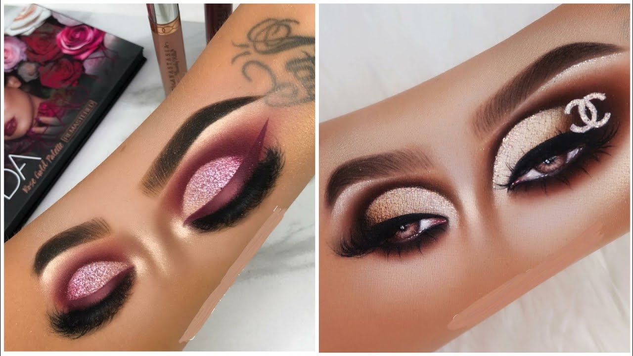 3 HAND ART TUTORIAL || EYE MAKEUP ON HAND || 3 DESIGNS || MAKEUP ARTIST