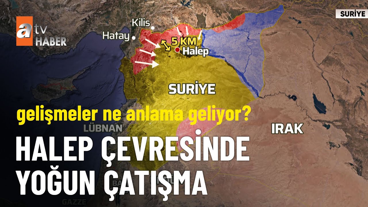 Suriye’de Halep savaşı başladı - atv Ana Haber 28 Kasım 2024