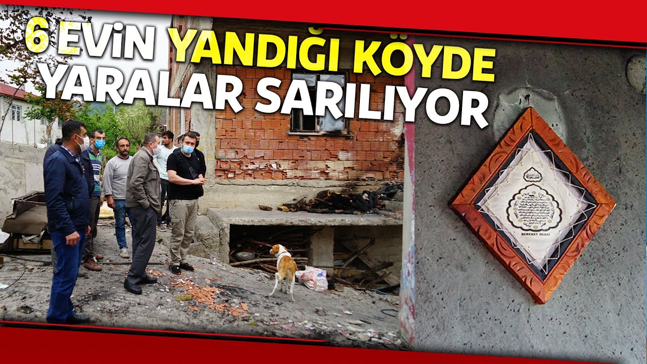 6 Ev Yandı Ama Duvarda Asılı Duran ‘Bereket’ Duası Yanmadı