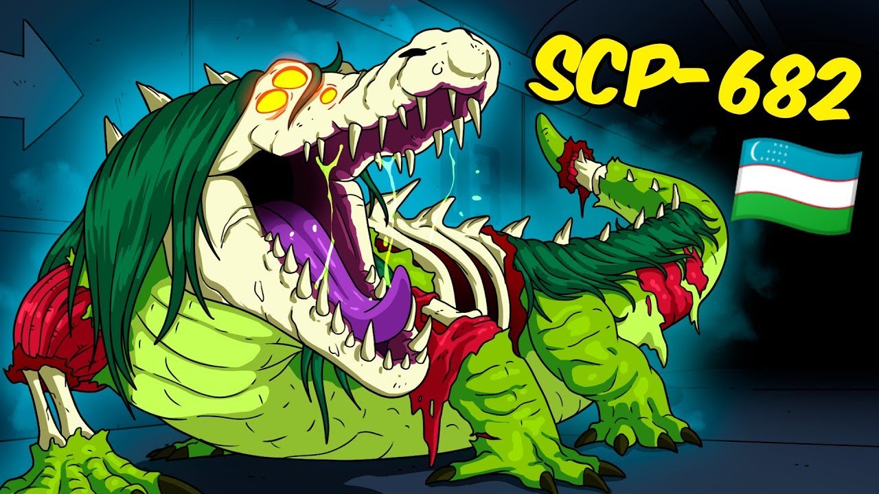 SCP 682 - Yengilmas reptiliya | scp uzbek | SCP UZ