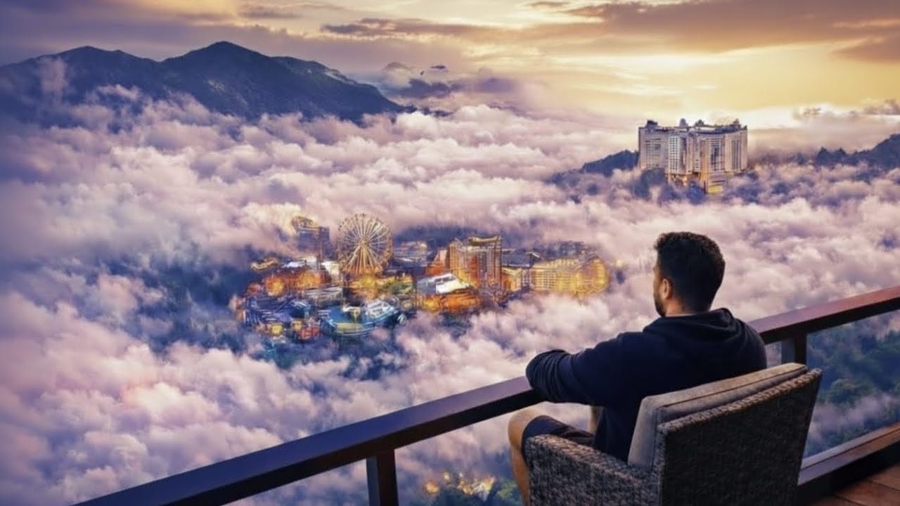 ​سافرت فوق السحاب إلى قمة جنتنج ماليزيا Malaysia! 🎢🌥️