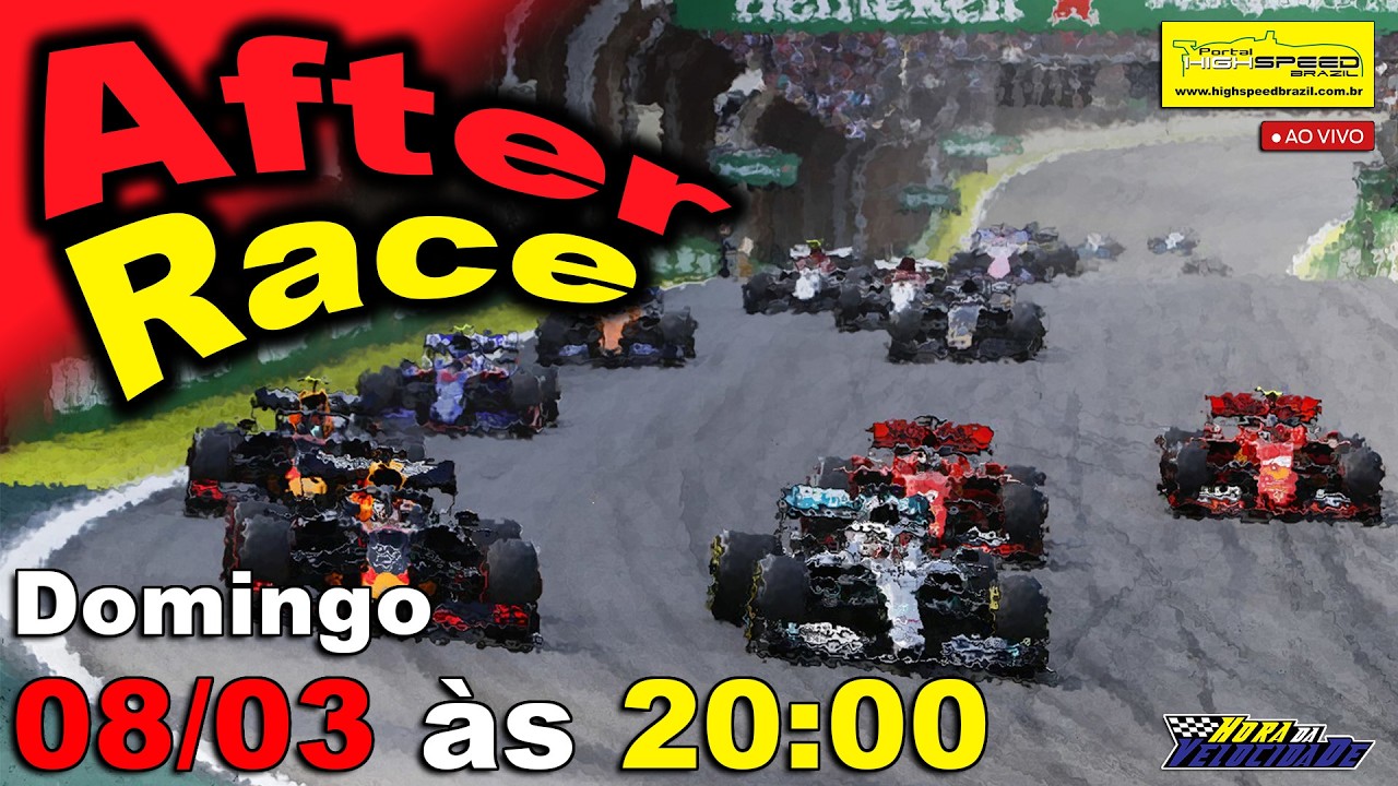 🏁 AO VIVO | Fórmula 1 - GP da Austrália | AFTER RACE