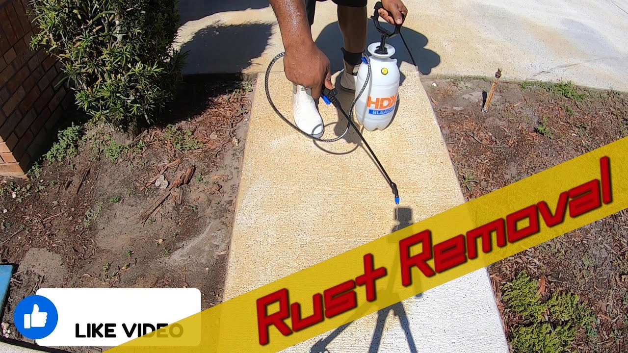 Easy Rust Removal & Pressure Washing