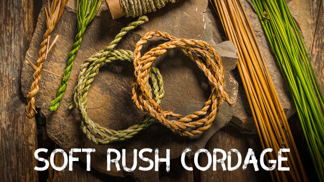 Soft Rush Cordage | Cordage from foraged fibres | Ep 1