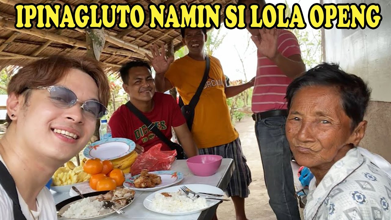 IPINAGLUTO AT SINALUHAN NAMIN SI LOLA OPENG