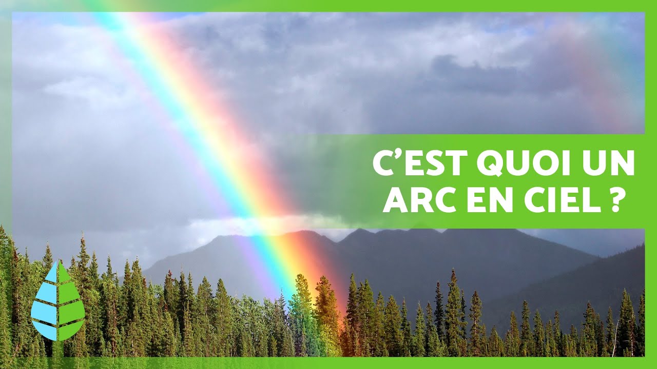 Qu'est-ce qu'un ARC-EN-CIEL ? 🌈 EXPLICATION SIMPLE de la FORMATION d'un ARC-EN-CIEL