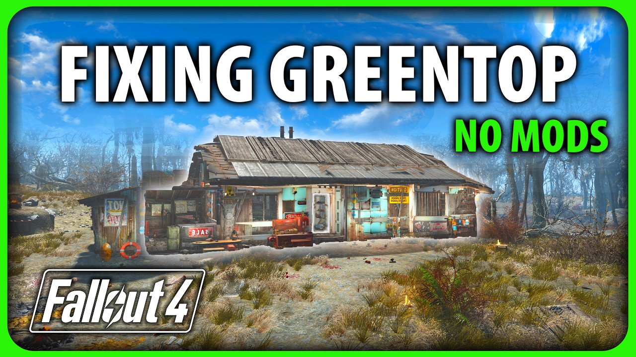 Fallout 4 - Greentop Nursery (Raider Outpost)