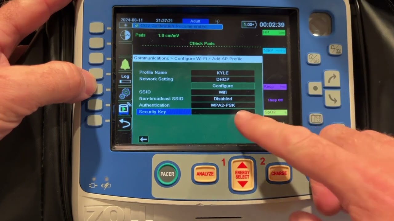 Connecting a ZOLL X Series to Wifi-ZOLL X Series Tips and Tricks