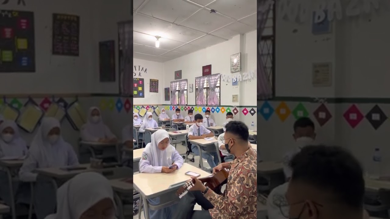 Viral ditiktok I’Tirof Sir Tri Adinata feat Ade Vania SMA Al-Azhar Medan
