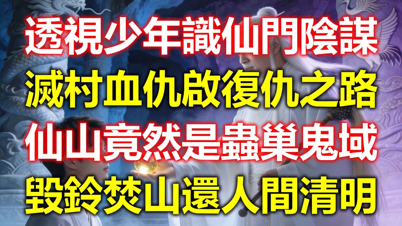 師父讓我吞下丹藥。說這是仙丹，服之脫胎換骨，可入築基。我卻驚恐地看到。金丹期的師兄們，丹田盤踞了一隻只……張牙舞爪的黏蟲。