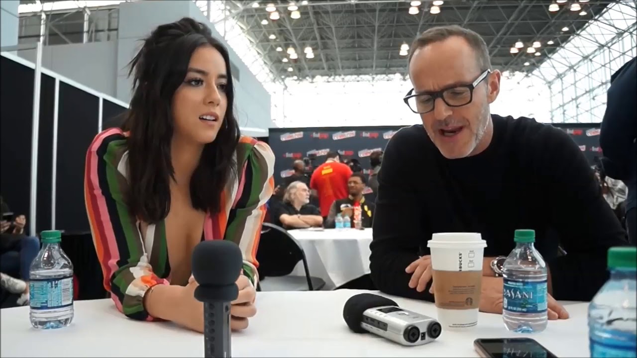 Chloe Bennet at the New York ComicCon 2017