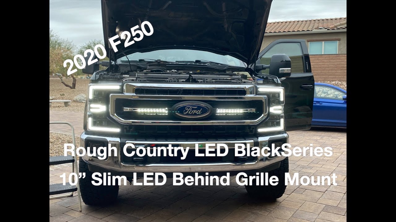 2020 F250 Rough Country LED Install