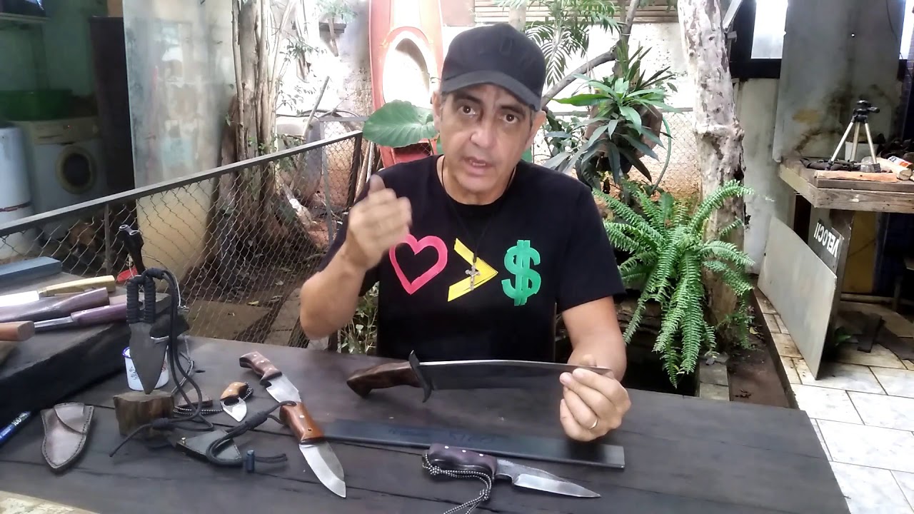 A&ccedil;o carbono 5160, porque uso nas minhas facas! Cutelaria artesanal.