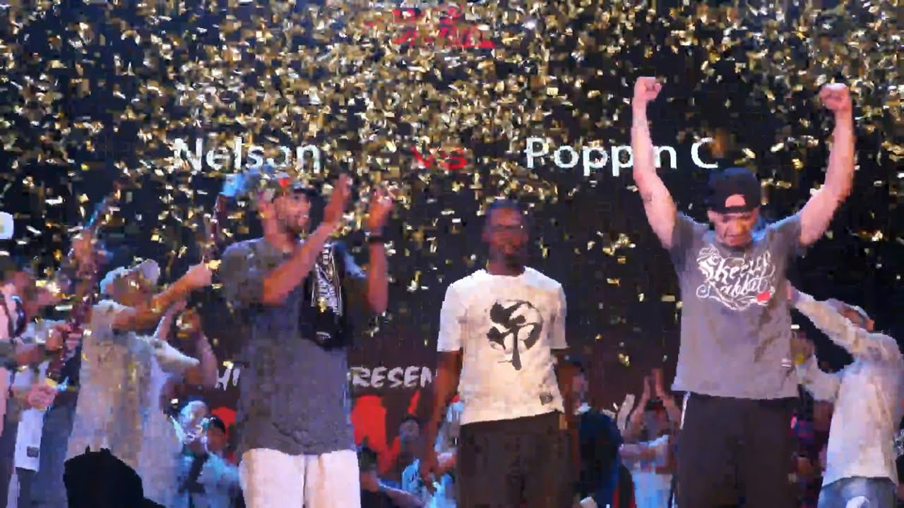 Nelson vs Poppin C - Dance Vision vol.4 Popping Final