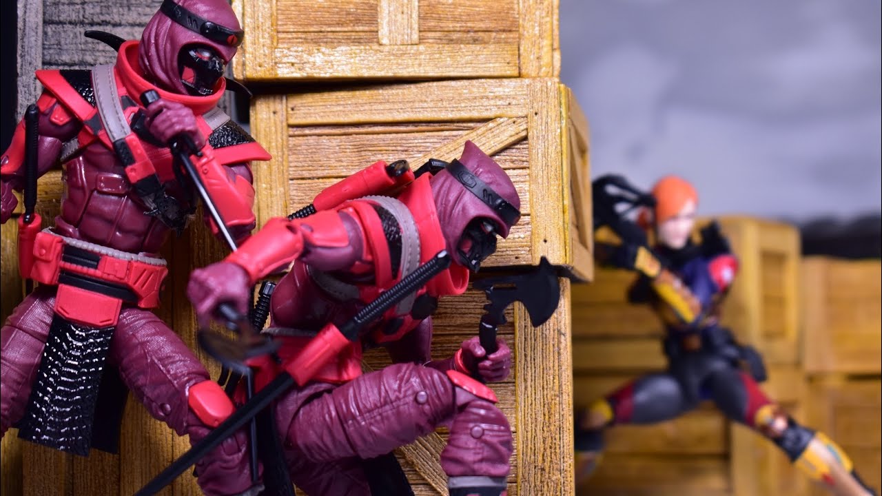G.I. Joe Classified 6 Inch Series Red Ninja Review