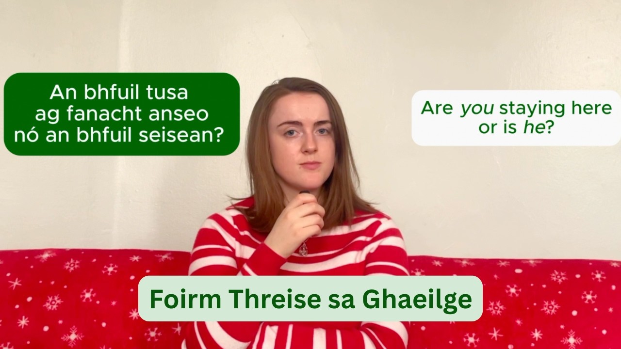 Что такое УДАРНАЯ ФОРМА в ИРЛАНДСКОМ - GAEILGE? | Гайлге в моем сердце