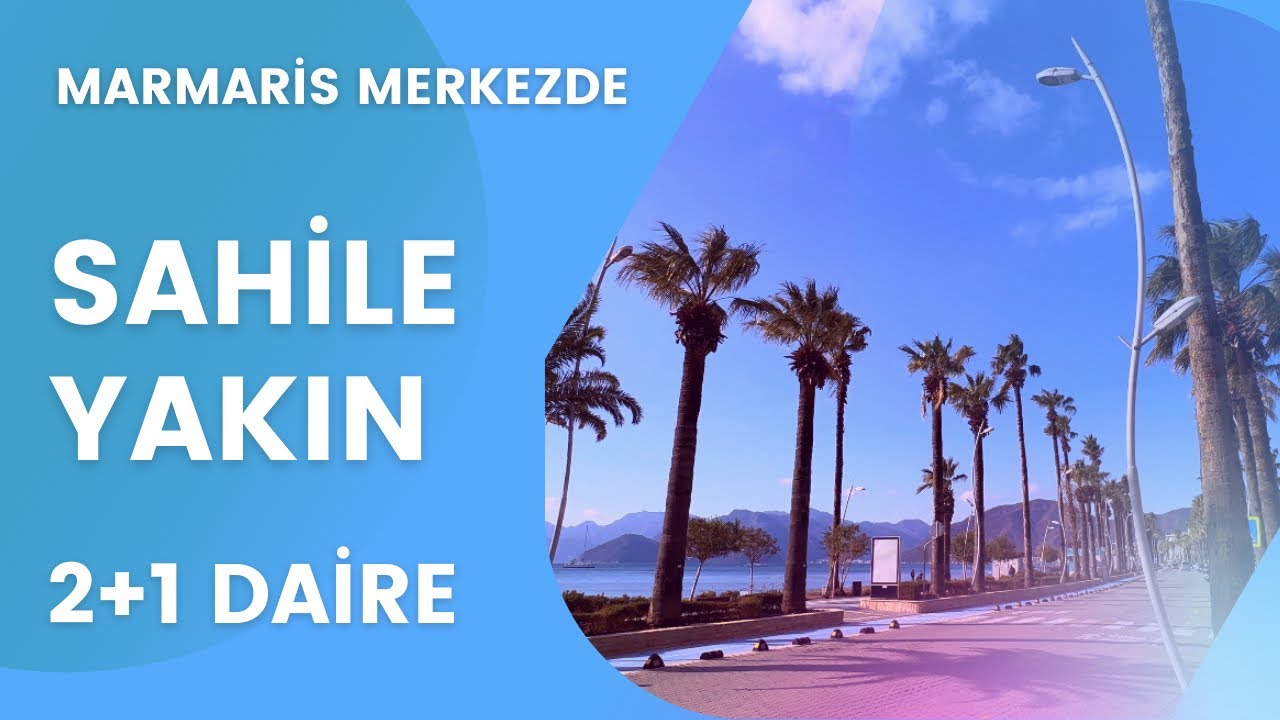 MARMARİS’TE YAŞAMA AYRICALIĞI SİZLERİ BEKLİYOR | Marmaris Satılık Daire